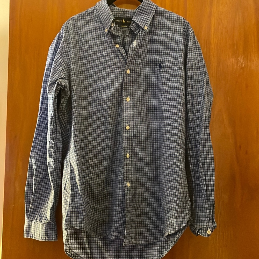 Men’s Ralph Lauren plaid button down